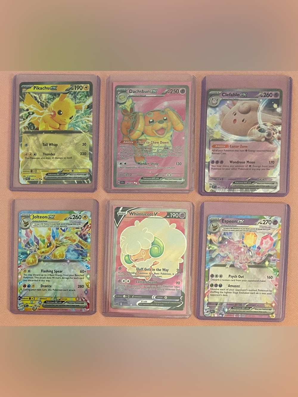 Pokémon TCG Ultra Rare Hit Card Lot - Pikachu, Espeon, Jolteon ex & More!